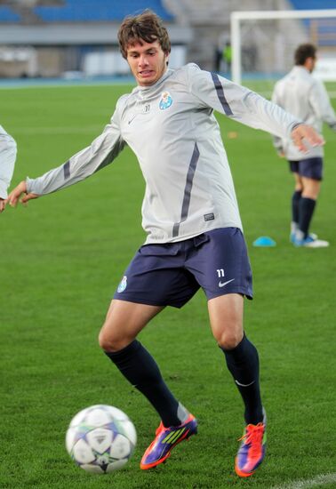 Football. Champions League. Training by FC Porto