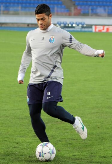 Football. Champions League. Training by FC Porto