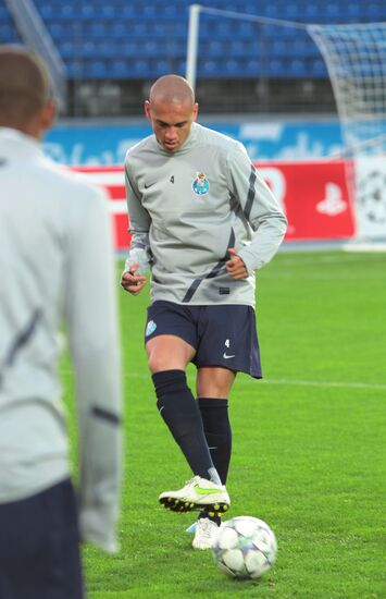 Football. Champions League. Training by FC Porto