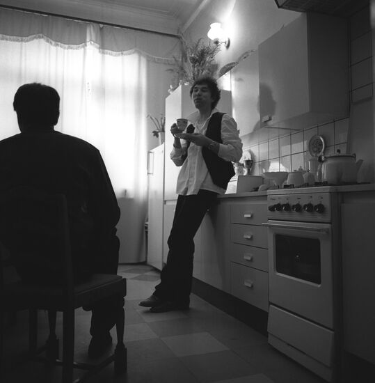 Fashion designer Slava Zaitsev