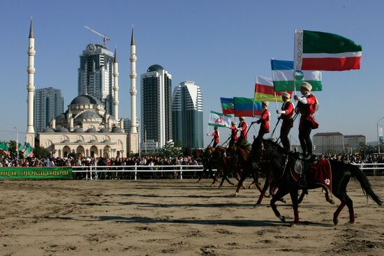 1st Horse Riding Festival opens in Grozny