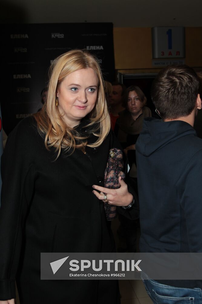 Andrey Zvyagintsev's movie Elena released to Russian cinemas