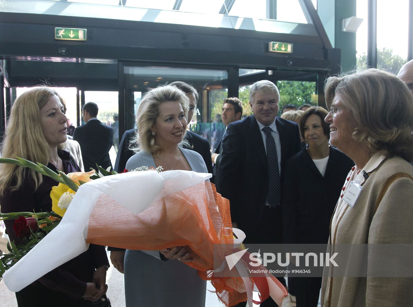 Svetlana Medvedev in Italy