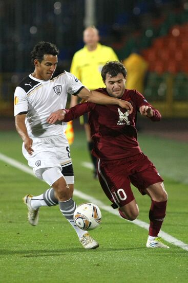 Football European League. Match "Rubin" - PAOK