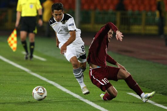 Football European League. Match "Rubin" - PAOK