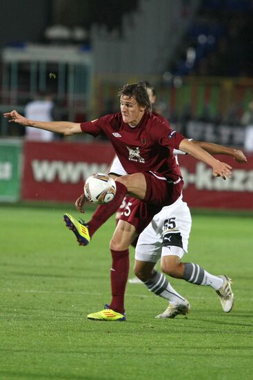 Football European League. Match "Rubin" - PAOK