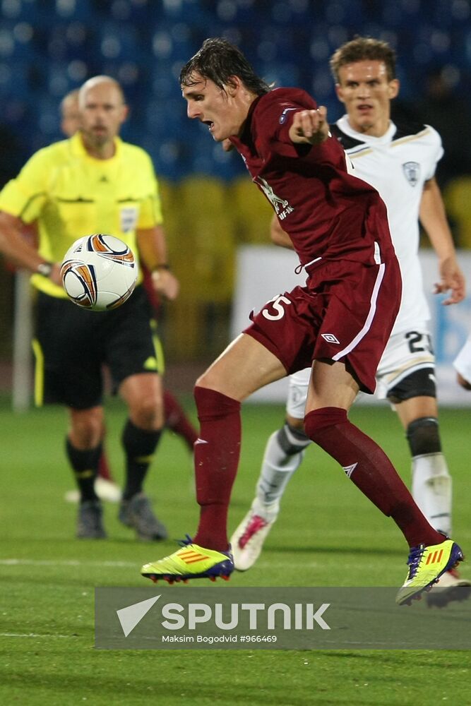 Football European League. Match "Rubin" - PAOK