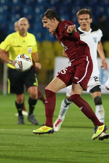 Football European League. Match "Rubin" - PAOK