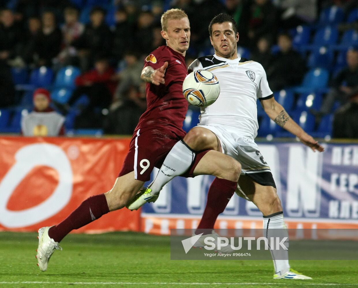 Football European League. Match "Rubin" – PAOK