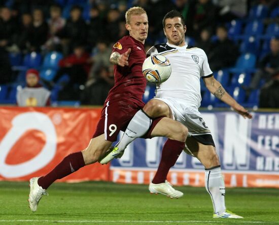 Football European League. Match "Rubin" – PAOK
