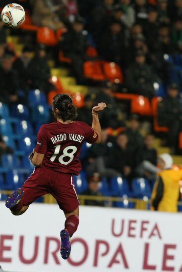 Football European League. Match "Rubin" – PAOK