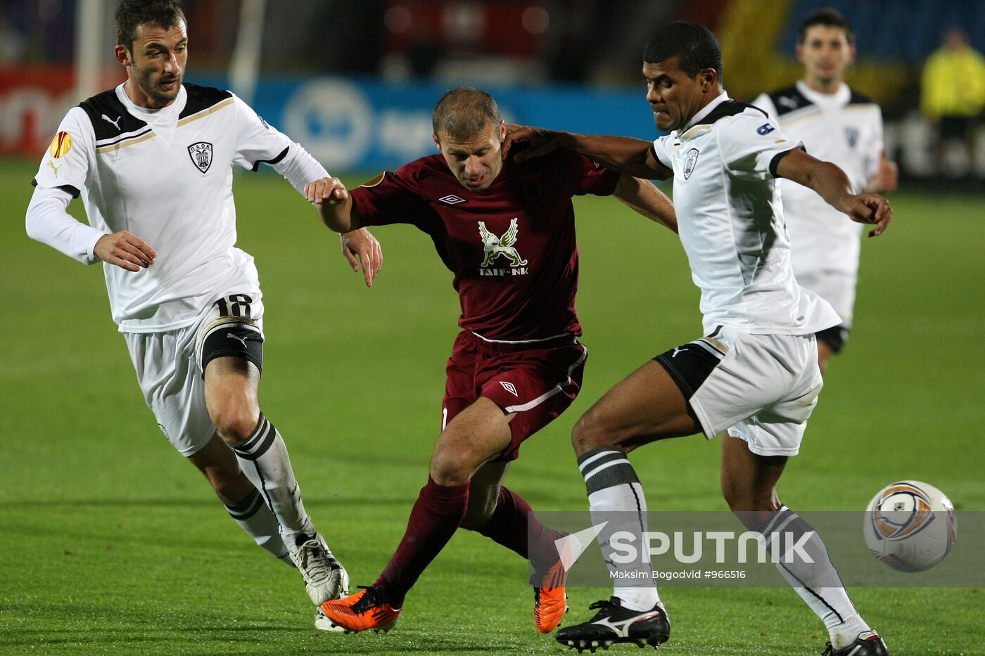 Football European League. Match "Rubin" – PAOK