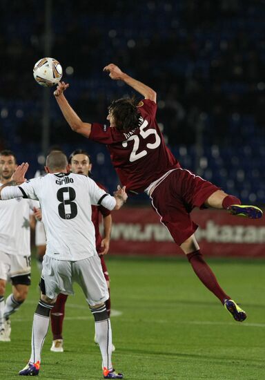 Football European League. Match "Rubin" – PAOK