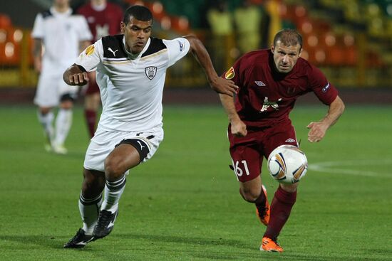 Football European League. Match "Rubin" – PAOK
