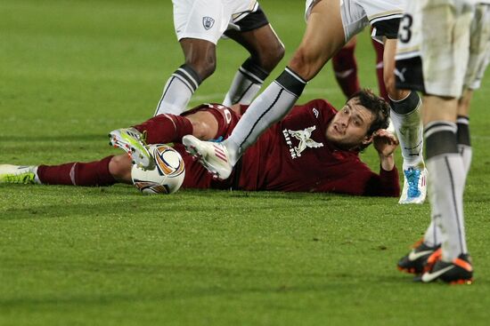 Football European League. Match "Rubin" – PAOK