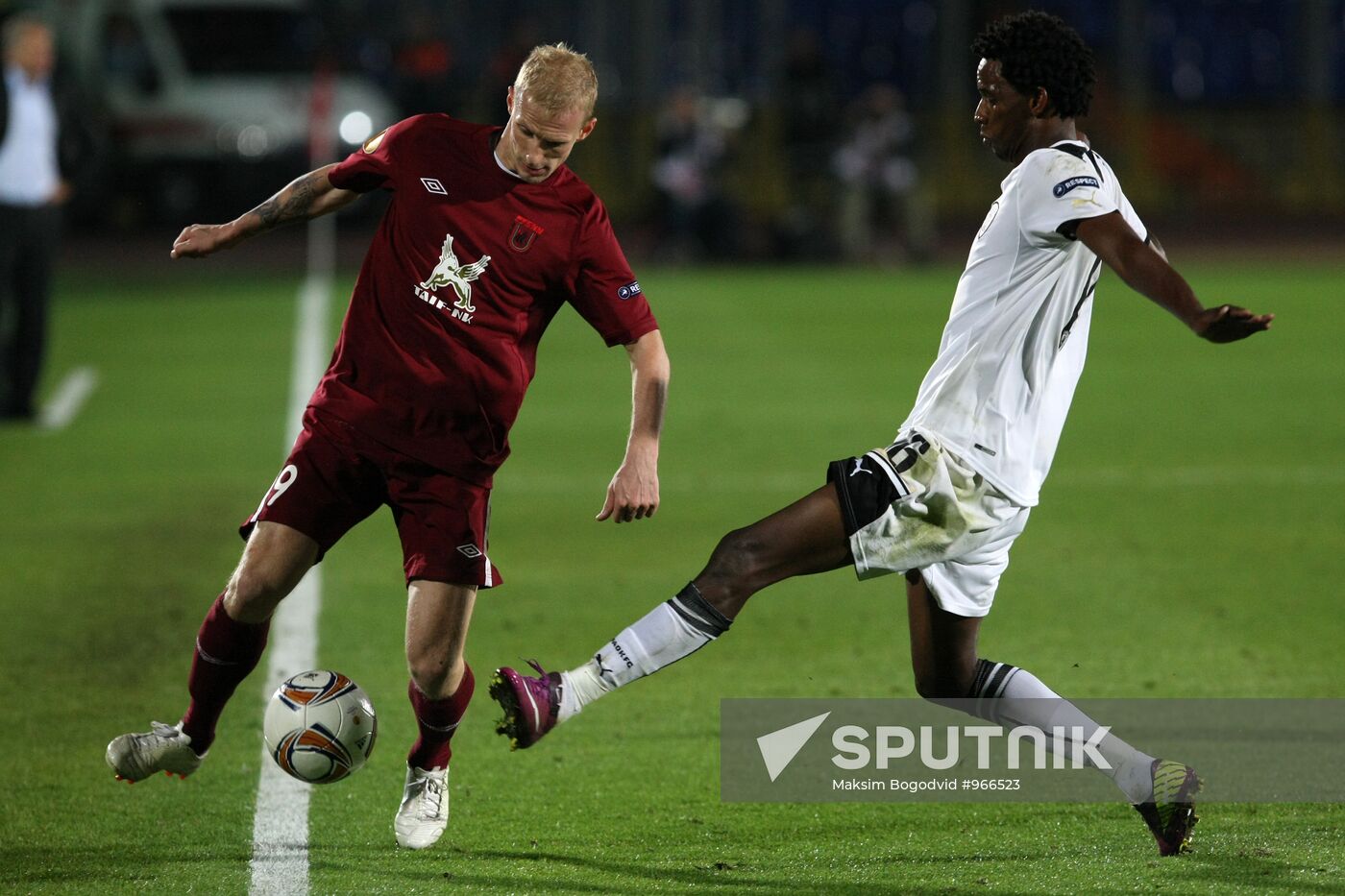 Football European League. Match "Rubin" – PAOK