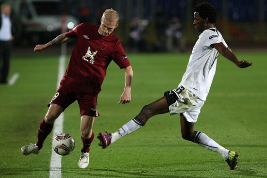 Football European League. Match "Rubin" – PAOK