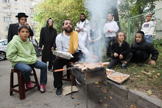 Celebrating the Jewish New Year Rosh Hashanah