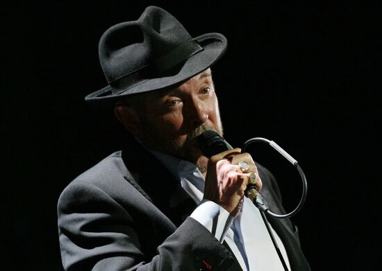 Andrei Makarevich at Time Flies anniversary concert in Moscow