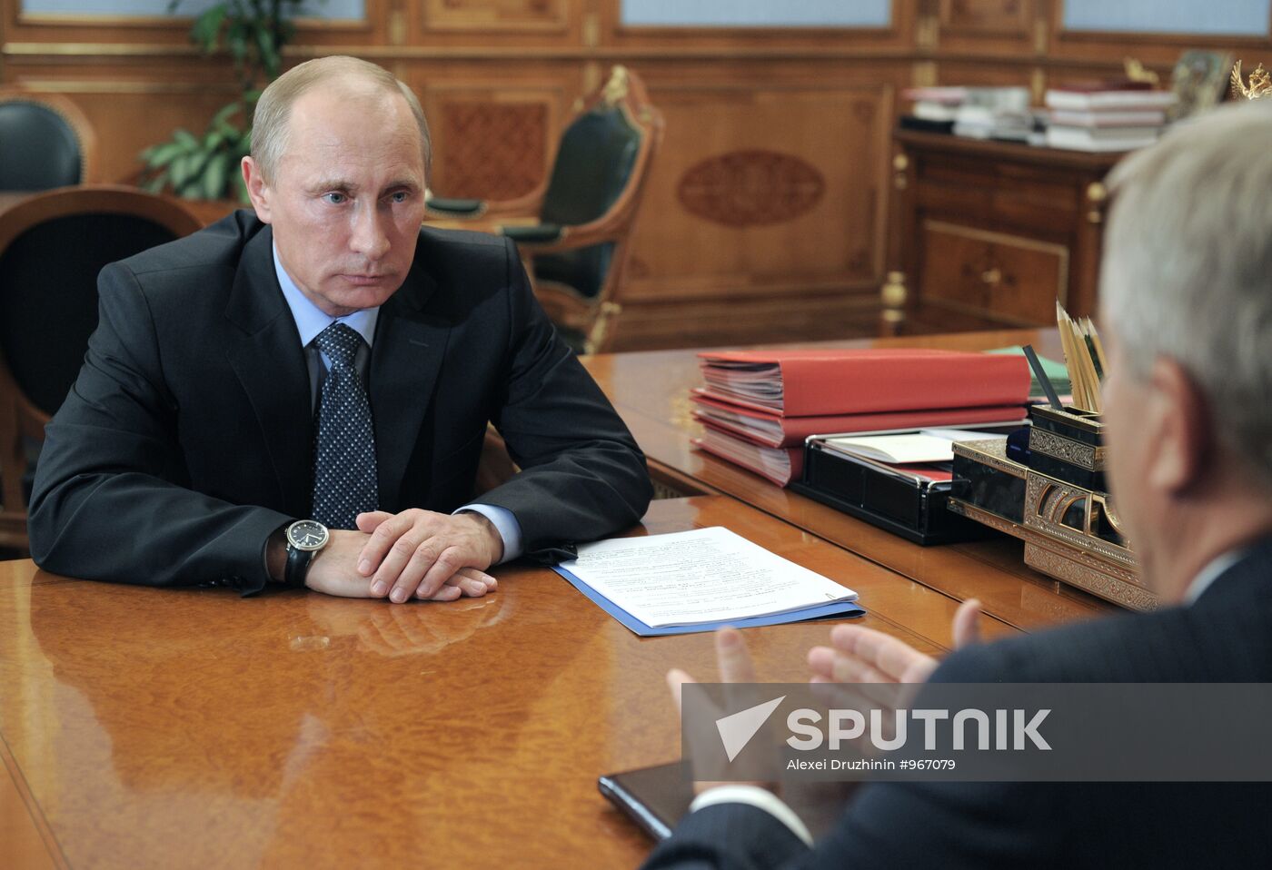 Vladimir Putin meets with Yevgeny Savchenko
