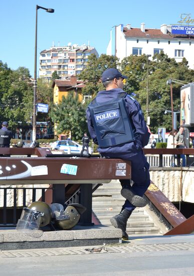 Anti-Roma protests in Bulgaria