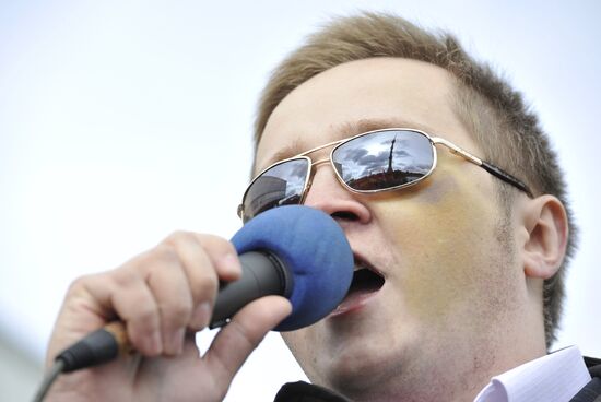 Opposition stages Social March in Moscow