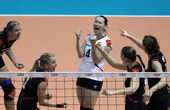 2011 Volleyball European Championship finals, Serbia vs. Germany