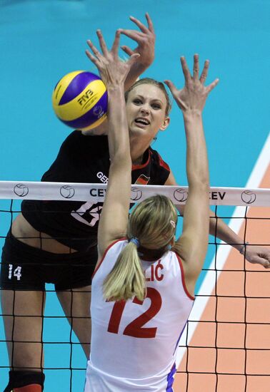 2011 Volleyball European Championship finals, Serbia vs. Germany