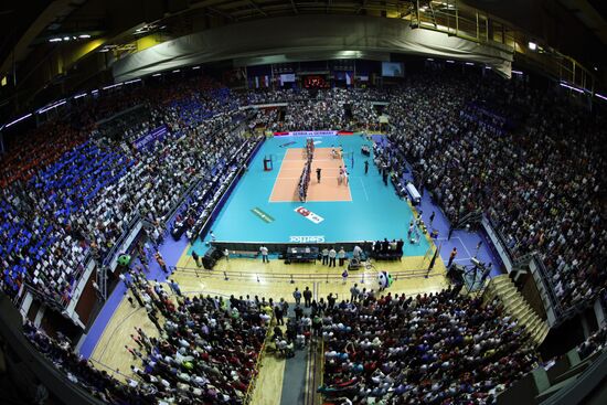2011 Volleyball European Championship finals, Serbia vs. Germany