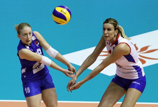 2011 Volleyball European Championship finals, Serbia vs. Germany