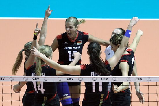 2011 Volleyball European Championship finals, Serbia vs. Germany