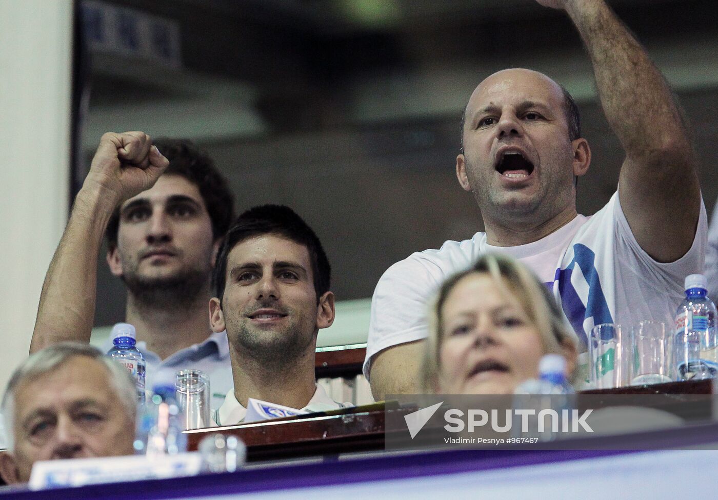 2011 Volleyball European Championship finals, Serbia vs. Germany