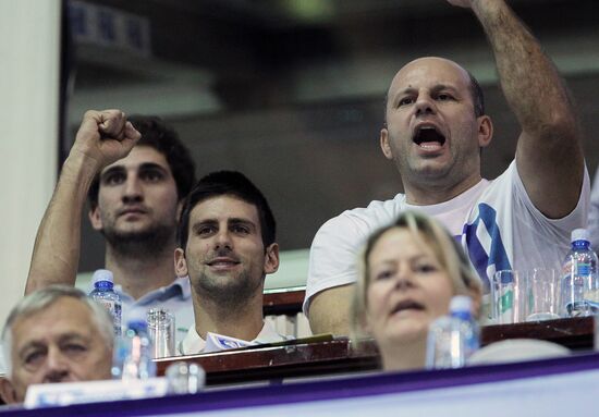 2011 Volleyball European Championship finals, Serbia vs. Germany