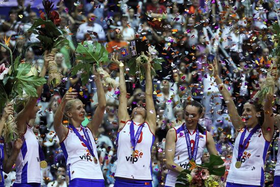 Volleyball European Championships. Final match Serbia - Germany