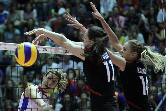 Volleyball European Championships. Final match Serbia - Germany