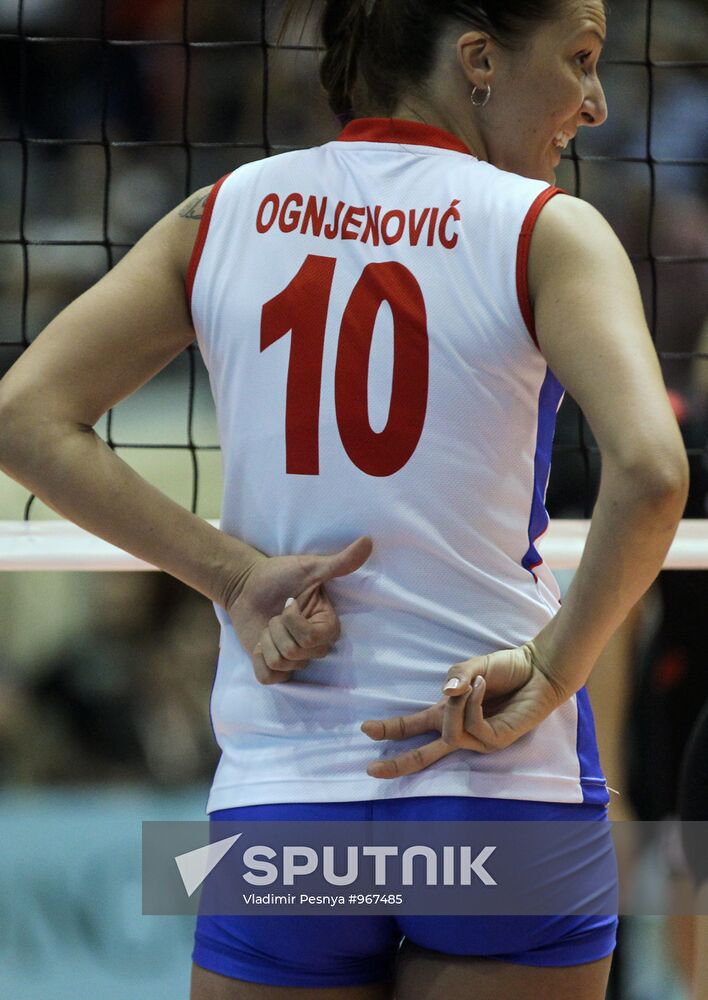 Volleyball European Championships. Final match Serbia - Germany