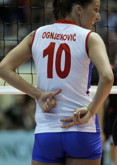 Volleyball European Championships. Final match Serbia - Germany