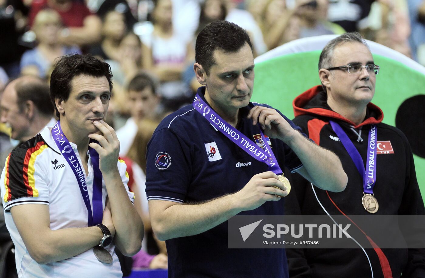Volleyball European Championships. Final match Serbia – Germany