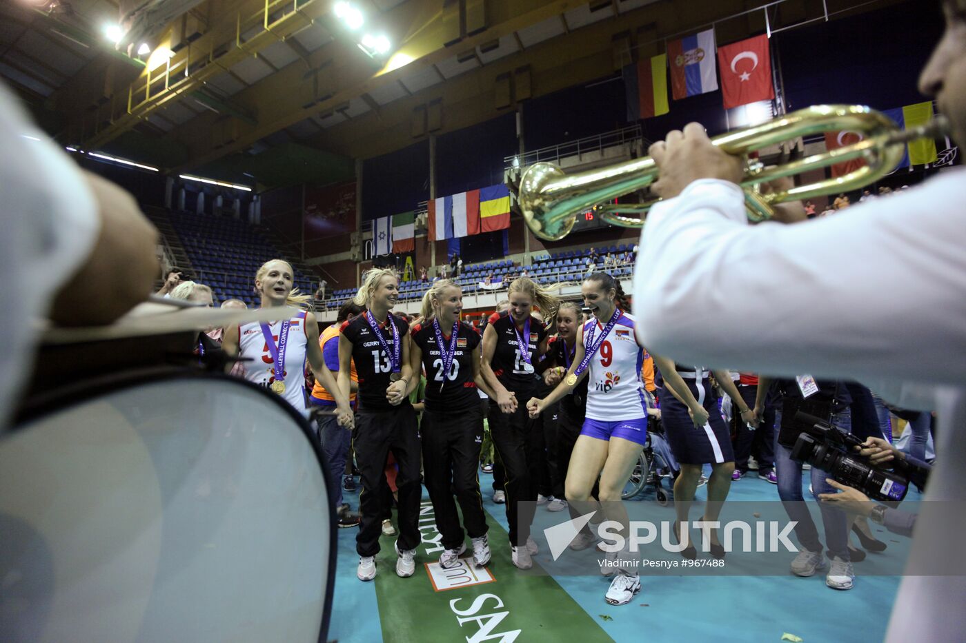 Volleyball European Championships. Final match Serbia – Germany