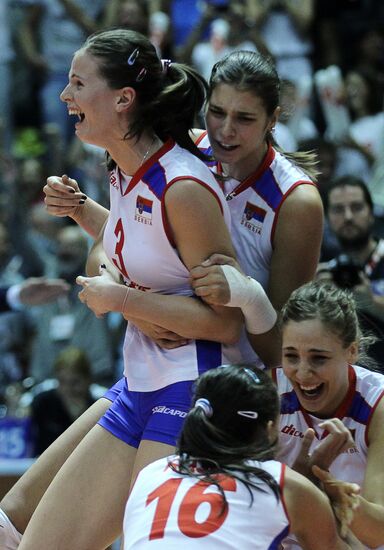 Volleyball European Championships. Final match Serbia – Germany