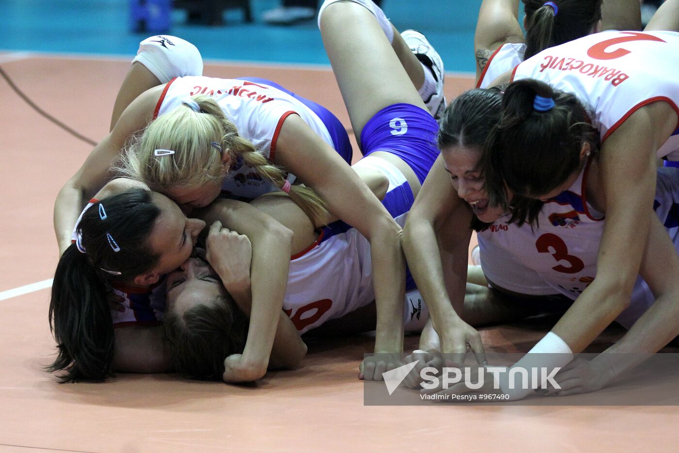 Volleyball European Championships. Final match Serbia – Germany