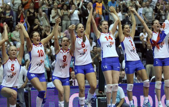 Volleyball European Championships. Final match Serbia – Germany