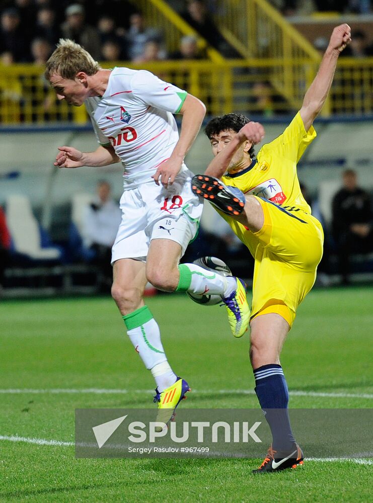 Russian Football Premier League. Anji vs. Lokomotiv