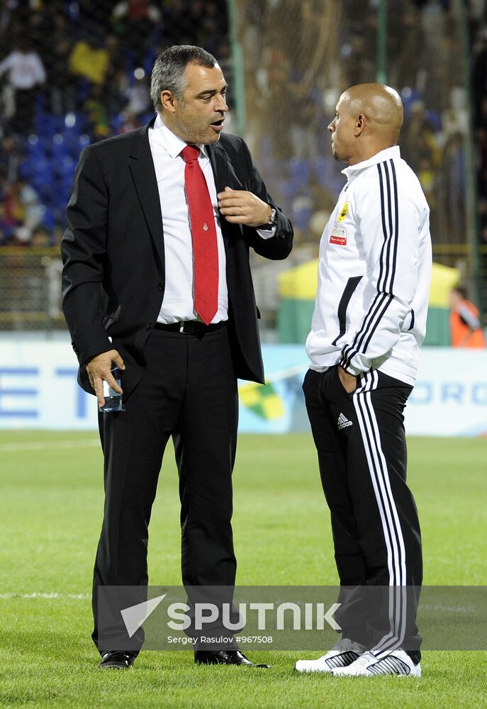 Russian Football Premier League. Anji vs. Lokomotiv