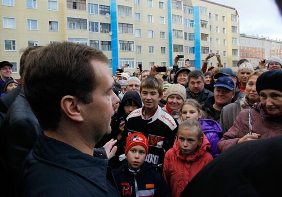 Dmitry Medvedev visits Nenets Autonomous District