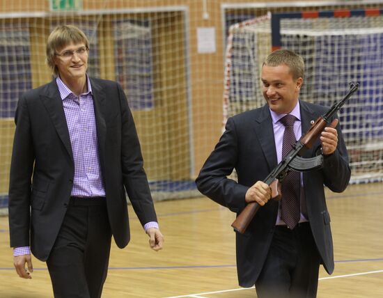 Basketball: Presentation of new CSKA team