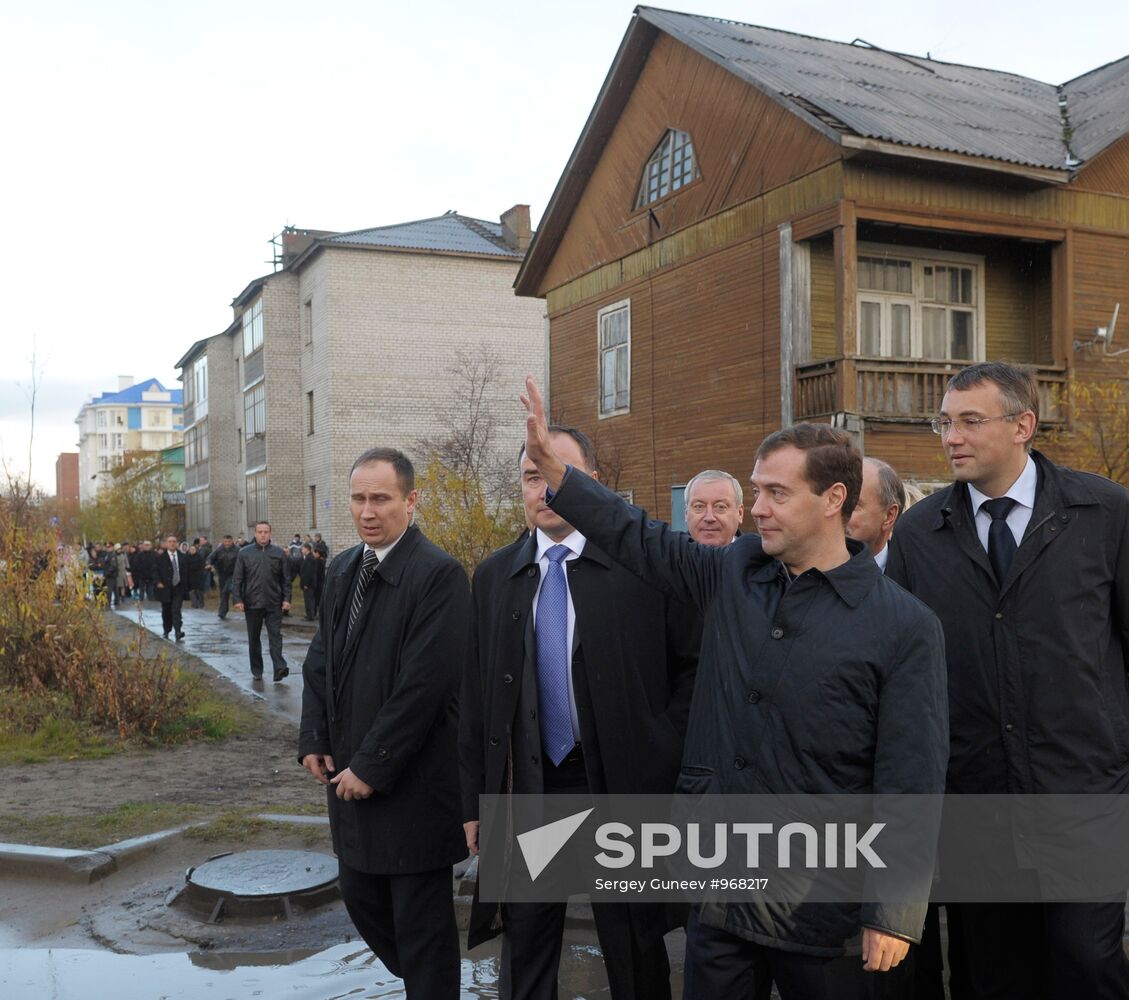 Dmitry Medvedev visits Nenets Autonomous District