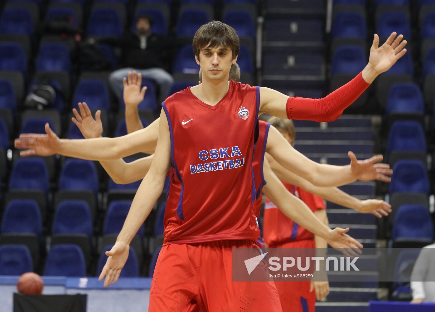 Basketball: Presentation of new CSKA team