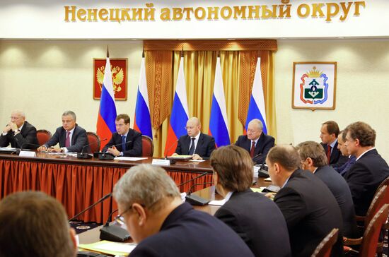 Dmitry Medvedev visits Nenets Autonomous District