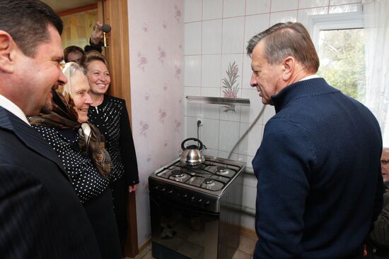 Viktor Zubkov visits Volgograd Region